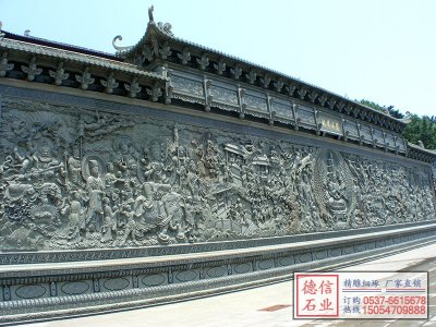 寺院浮雕壁画安装案例